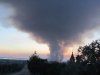 Возгорание свалки между Темрюком и Голубицкой